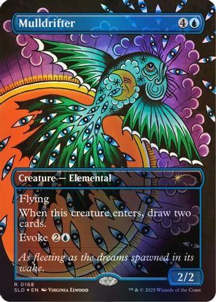 Mulldrifter (0168) (Rainbow Foil) (SLD-168) - Secret Lair Drop Series Foil-1