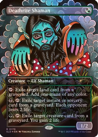 Deathrite Shaman (Rainbow Foil) (SLD-170) - Secret Lair Drop Series Foil-1