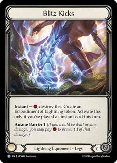 Blitz Kicks (AZS006) - Armory Deck: Zyggy Rainbow Foil-1