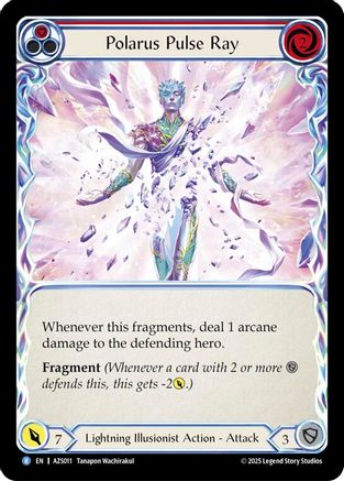 Polarus Pulse Ray (Red) (AZS011) - Armory Deck: Zyggy-1