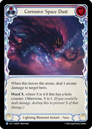 Corrosive Space Dust (Red) (AZS016) - Armory Deck: Zyggy-1