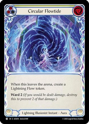 Circular Flowtide (Yellow) (AZS018) - Armory Deck: Zyggy-1
