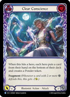 Clear Conscience (Blue) (AZS020) - Armory Deck: Zyggy-1