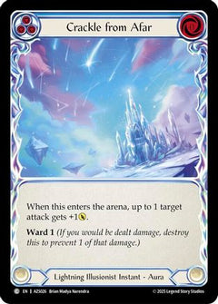Crackle From Afar (Blue) (AZS026) - Armory Deck: Zyggy-1