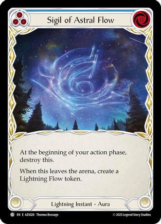 Sigil Of Astral Flow (Blue) (AZS028) - Armory Deck: Zyggy-1