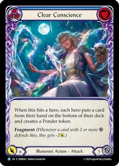 Clear Conscience (Blue) (OMN043) - Omens of the Third Age-1