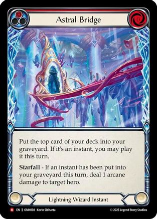 Astral Bridge (OMN098) - Omens of the Third Age Cold Foil-1