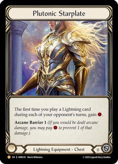 Plutonic Starplate (OMN141) - Omens of the Third Age Rainbow Foil-1