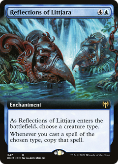 Reflections of Littjara (Extended Art) [Kaldheim]-1