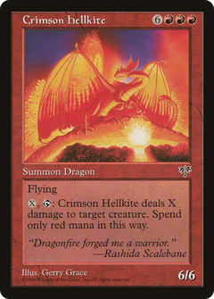 Crimson Hellkite [Mirage]-1
