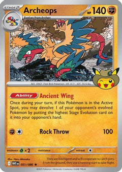 Archeops 051  - Holofoil ME Mega Evolution Promo - Promo-1