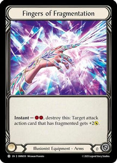 Fingers Of Fragmentation (OMN039) - Omens of the Third Age Rainbow Foil-1