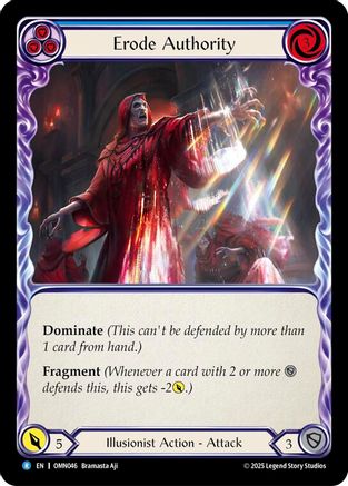 Erode Authority (Blue) (OMN046) - Omens of the Third Age-1