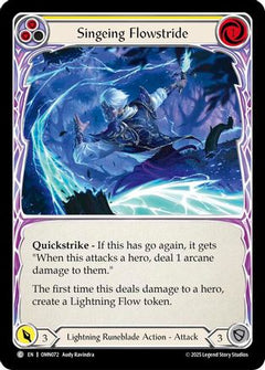 Singeing Flowstride (Yellow) (OMN072) - Omens of the Third Age-1