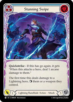 Stunning Swipe (Blue) (OMN076) - Omens of the Third Age-1
