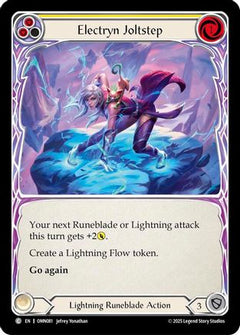 Electryn Joltstep (Yellow) (OMN081) - Omens of the Third Age Rainbow Foil-1