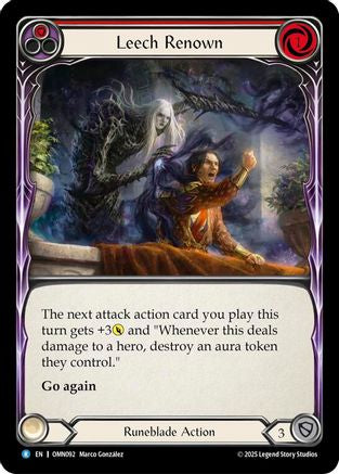 Leech Renown (Red) (OMN092) - Omens of the Third Age-1