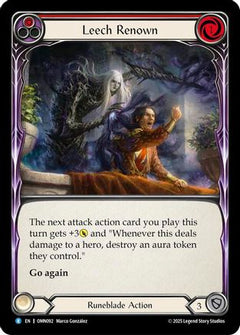 Leech Renown (Red) (OMN092) - Omens of the Third Age Rainbow Foil-1