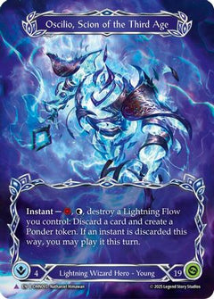 Oscilio Scion Of The Third Age (Marvel) (OMN095) - Omens of the Third Age Cold Foil-1