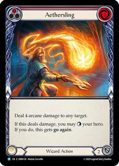 Aethersling (Red) (OMN134) - Omens of the Third Age Rainbow Foil-1