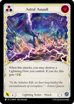 Astral Assault (Yellow) (OMN161) - Omens of the Third Age-1
