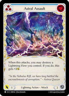 Astral Assault (Blue) (OMN162) - Omens of the Third Age-1