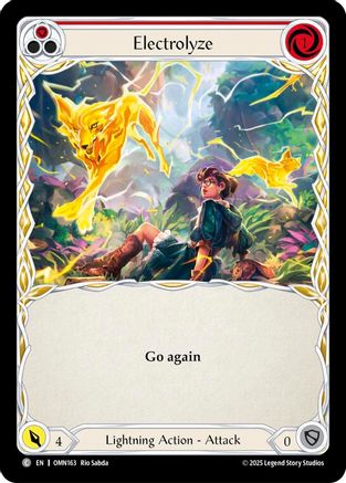 Electrolyze (Red) (OMN163) - Omens of the Third Age Rainbow Foil-1