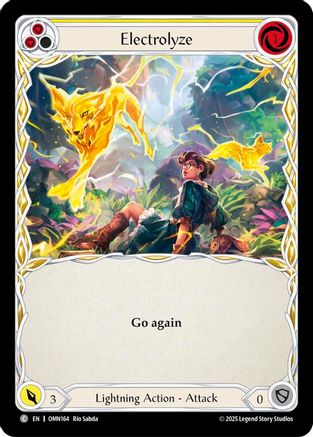 Electrolyze (Yellow) (OMN164) - Omens of the Third Age