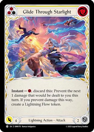 Glide Through Starlight (Yellow) (OMN170) - Omens of the Third Age-1