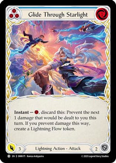 Glide Through Starlight (Blue) (OMN171) - Omens of the Third Age Rainbow Foil-1