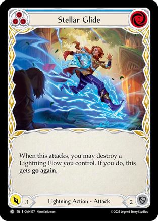 Stellar Glide (Blue) (OMN177) - Omens of the Third Age-1