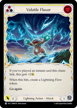 Volatile Fluxor (Yellow) (OMN179) - Omens of the Third Age-1