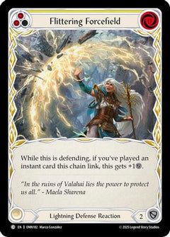 Flittering Forcefield (Yellow) (OMN182) - Omens of the Third Age-1