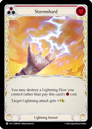 Stormshard (Red) (OMN190) - Omens of the Third Age-1