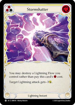 Stormshatter (Yellow) (OMN191) - Omens of the Third Age Rainbow Foil-1