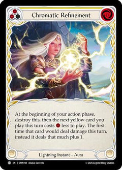 Chromatic Refinement (Yellow) (OMN194) - Omens of the Third Age Rainbow Foil-1
