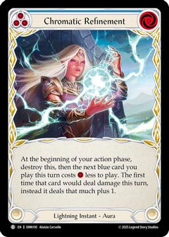 Chromatic Refinement (Blue) (OMN195) - Omens of the Third Age-1