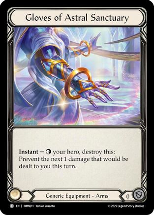 Gloves Of Astral Sanctuary (OMN211) - Omens of the Third Age-1