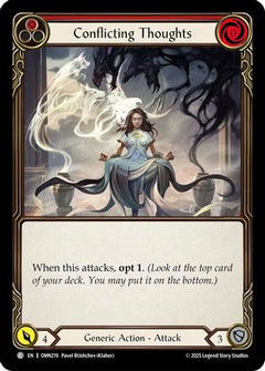 Conflicting Thoughts (Red) (OMN219) - Omens of the Third Age-1