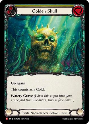 Golden Skull (Yellow) (OMN240) - Omens of the Third Age-1