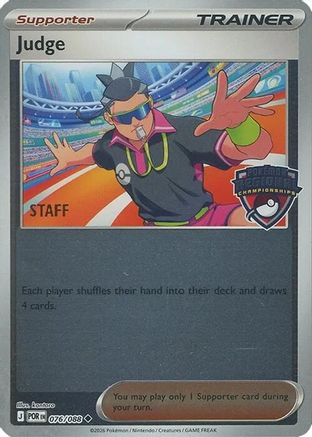 Judge 076/088  - Reverse Holofoil League & Championship Cards - Uncommon-1