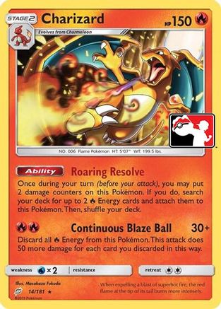 Charizard (Library Exclusive) 014  - Holofoil Miscellaneous Cards & Products - Rare-1