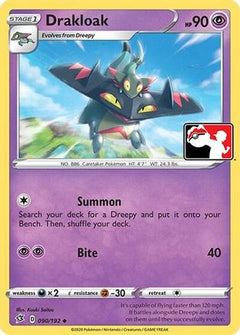 Drakloak (Library Exclusive) 090  - Reverse Holofoil Miscellaneous Cards & Products - Uncommon-1