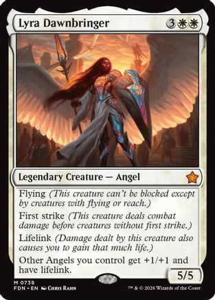Lyra Dawnbringer (0738) (FDN-738) - Foundations-1