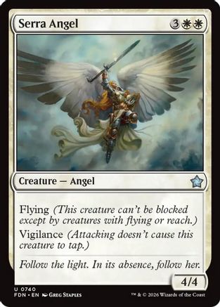 Serra Angel (0740) (FDN-740) - Foundations-1