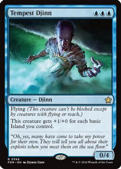 Tempest Djinn (0749) (FDN-749) - Foundations-1