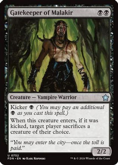 Gatekeeper of Malakir (0752) (FDN-752) - Foundations-1