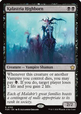 Kalastria Highborn (0753) (FDN-753) - Foundations-1