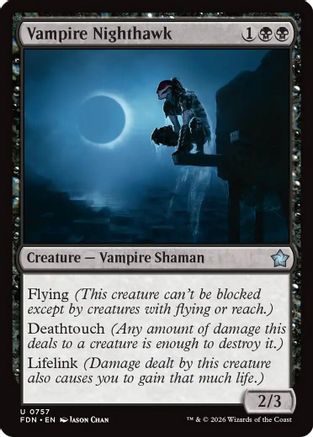 Vampire Nighthawk (0757) (FDN-757) - Foundations-1