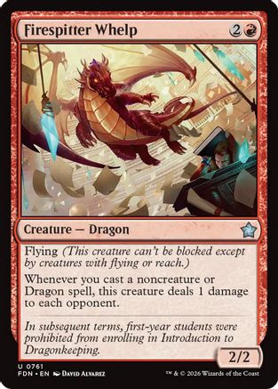 Firespitter Whelp (0761) (FDN-761) - Foundations-1